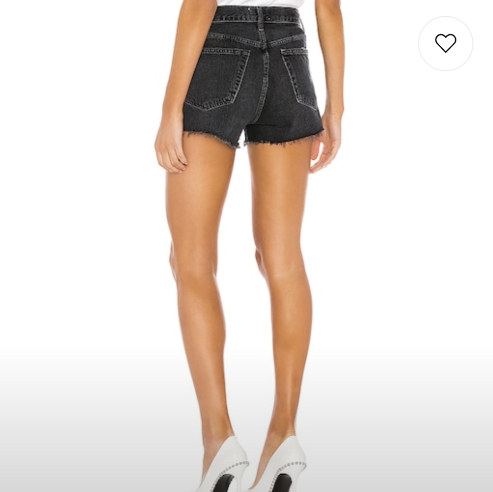 Agolde Parker Vintage Cut Off Short in Crash